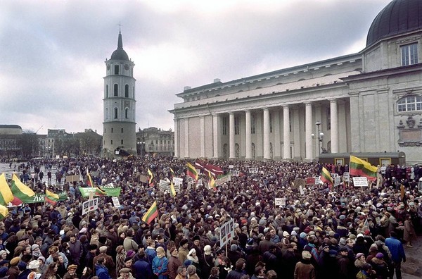 Мятеж в Литве, 1990 год