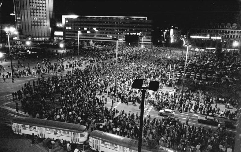 Митинг в Германии, 1989 год