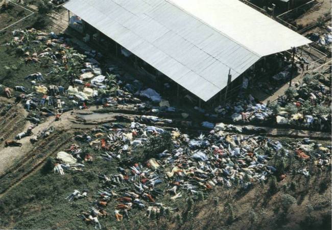 Массовое самоубийство сектантов, Джонстаун, 1978 год