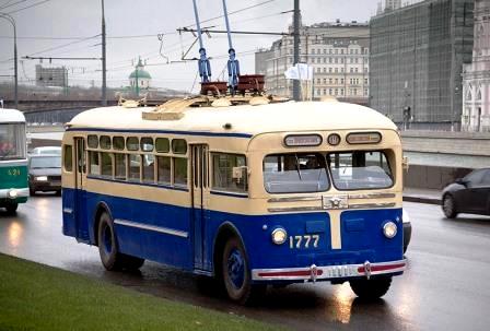 советский троллейбус