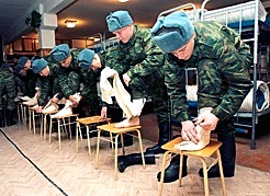 будни армейского карантина в СССР