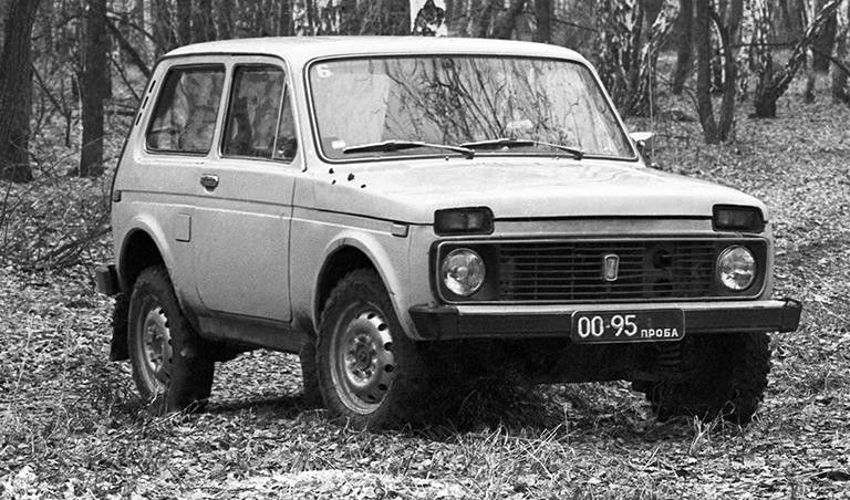Первый советский автомобиль ВАЗ-2141 Нива, 1977 год