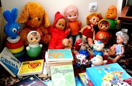 Игрушки советских детей