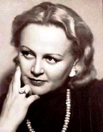 советская актриса Татьяна Окуневская