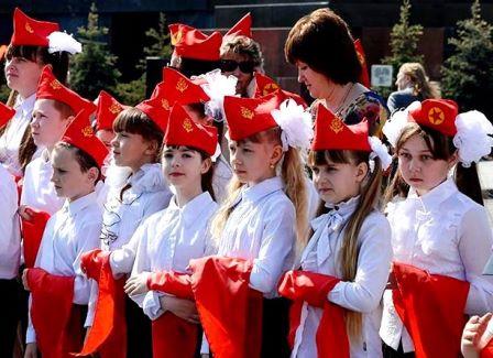 Торжественный прием в пионеры