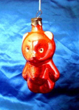 Советская ёлочная игрушка Мишка