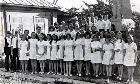 выпускники средней школы 1966 года